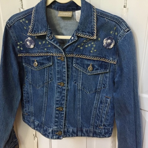 Liz Claiborne Liz Wear Trucker Jacket - Picture 9 of 15